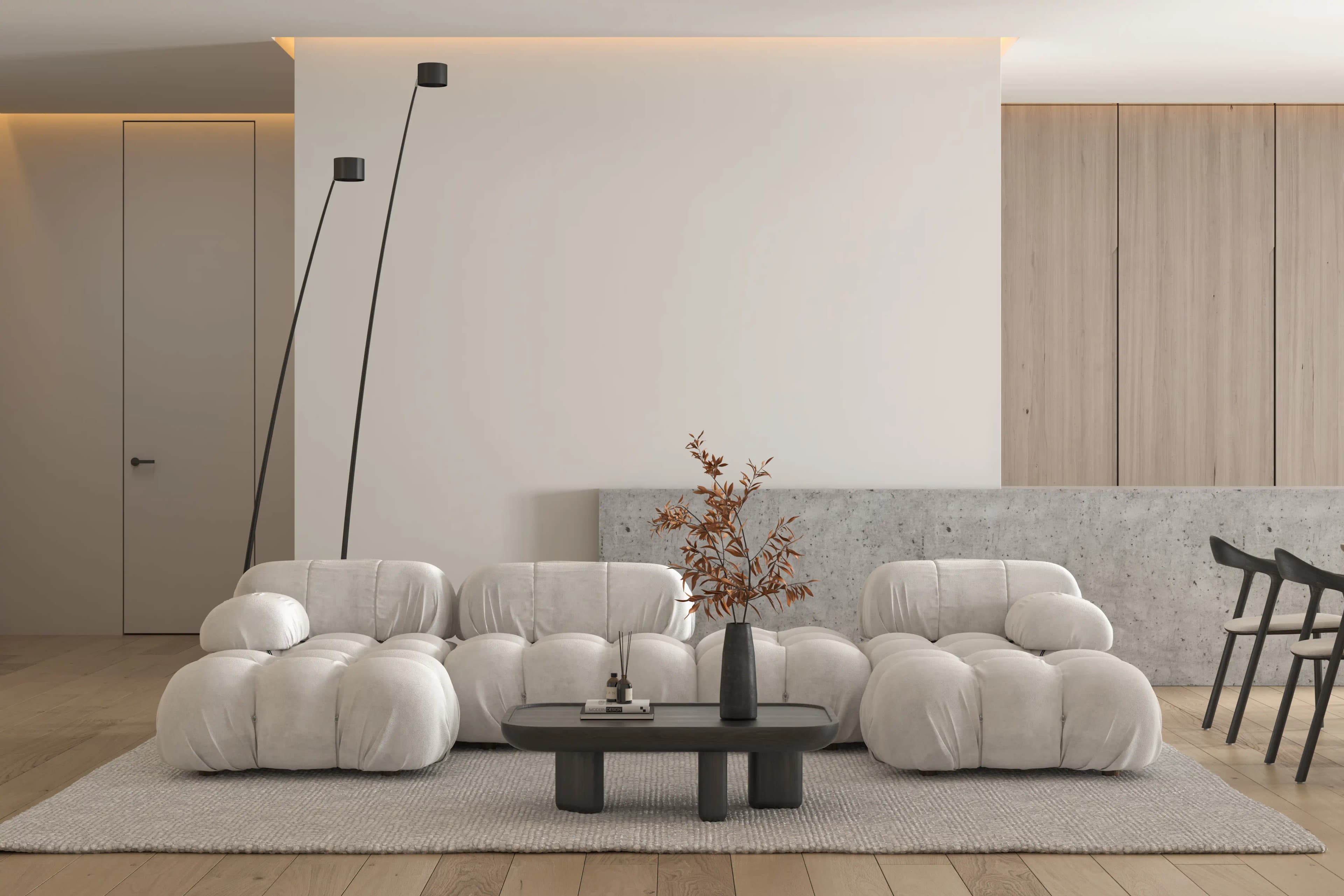 Modern conceptual interior